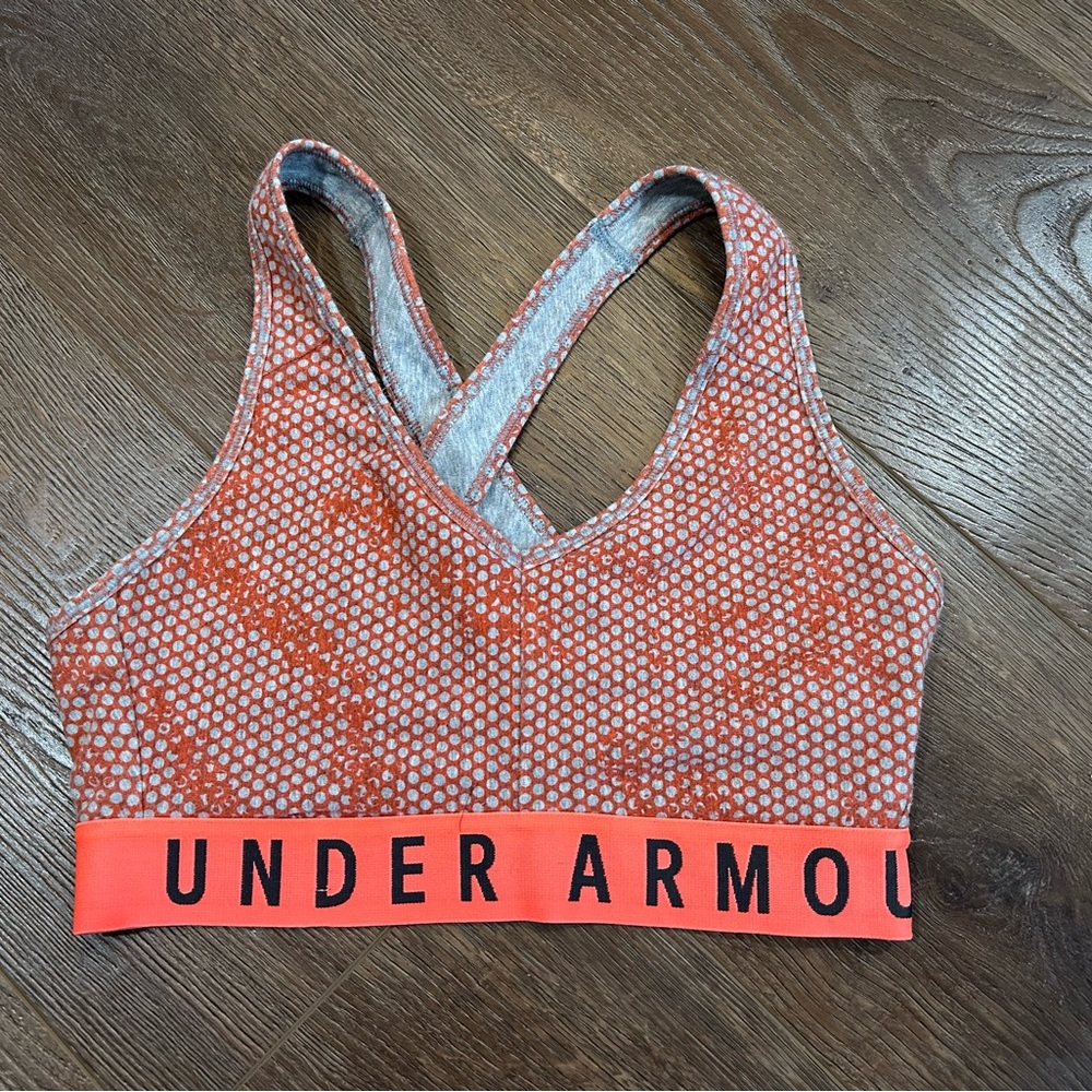 Under Armour Women's Coral Mesh Sports Bra